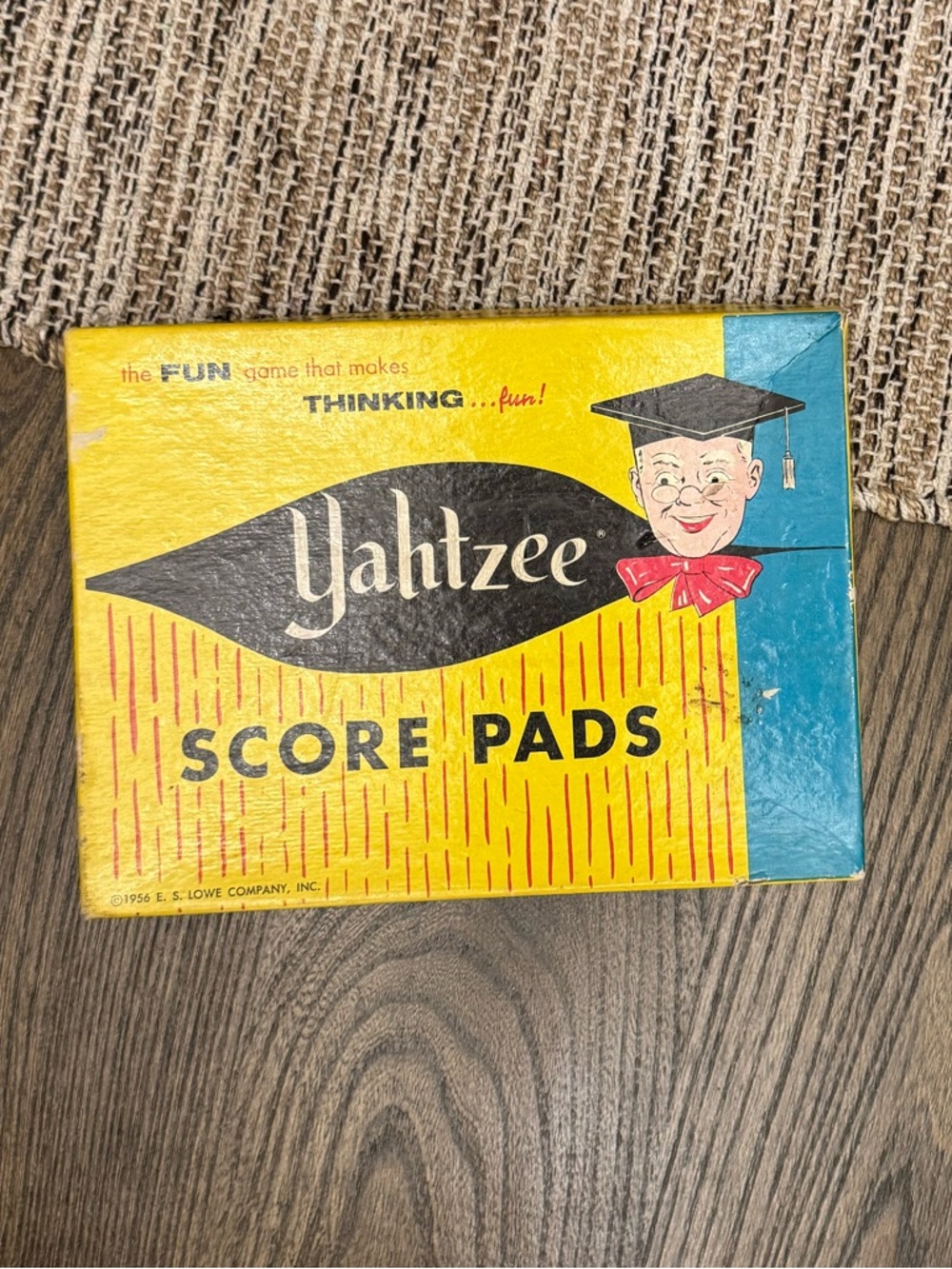 Vintage Yahtzee Score Pads